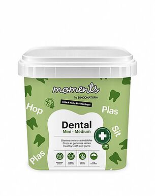 Moments - Friandises Sticks Dental Mini-Medium pour Chien - 500g