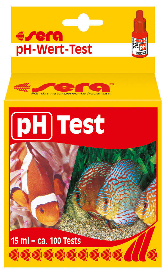 Sera - Test Potentiel Hydrog&egrave;ne pH Test pour Aquarium - 15ml Image num&eacute;ro 1