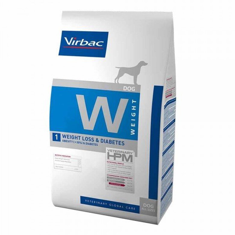 Virbac - Croquettes Veterinary HPM Weight Loss & Diabetes pour Chiens - 12Kg image number null