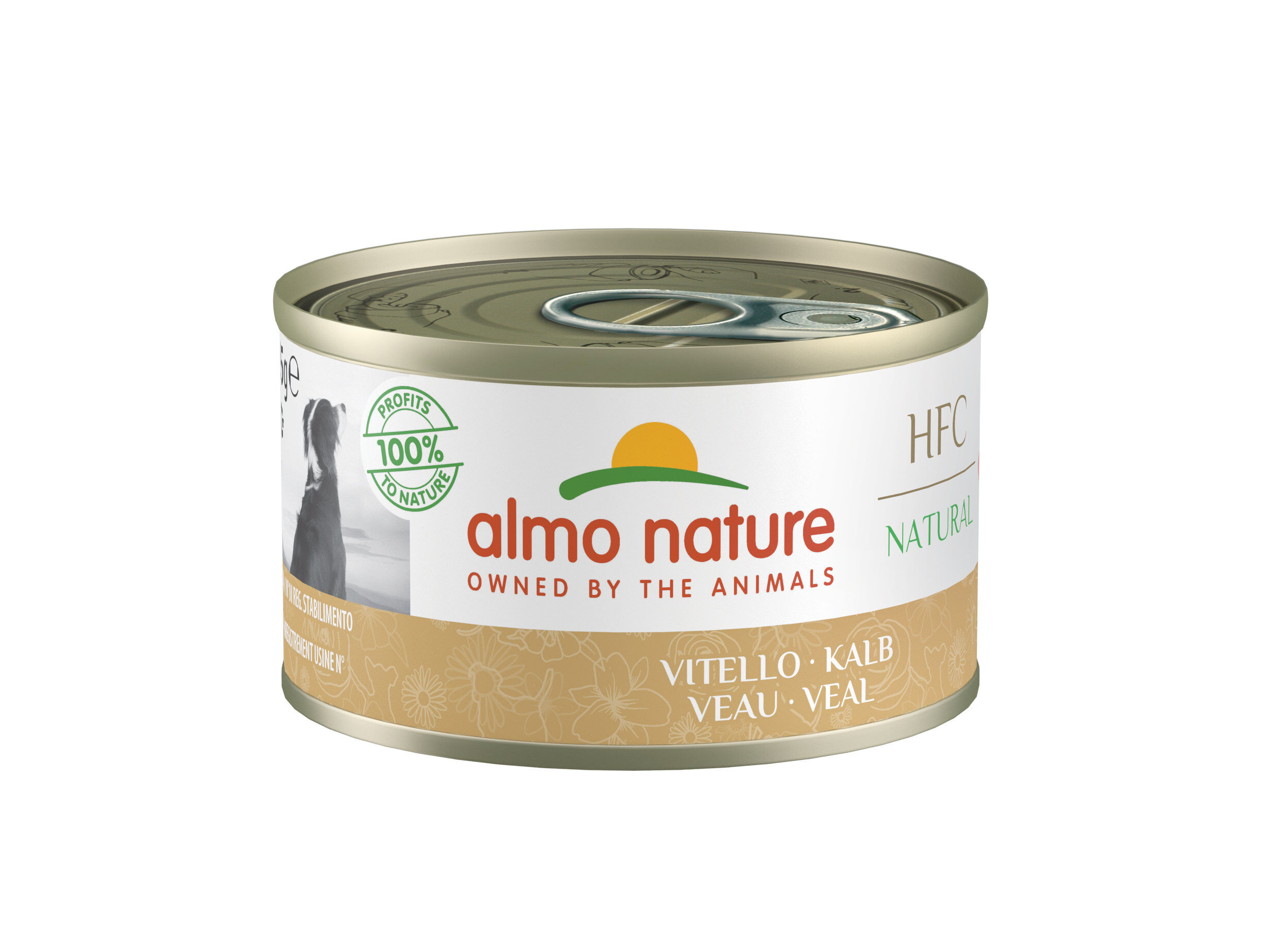 Almo Nature - P&acirc;t&eacute;e Hfc Veau - 95g Image num&eacute;ro 1