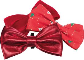 Trixie - Nœud Papillon de Noël Rouge pour Chien - 10cm