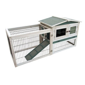 Duvoplus - Clapier Woodland  Lambert pour Lapin - 155x53x70cm