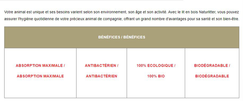 Cunipic - Litière Naturlitter Literie en Bois - 15L Image numéro 3 Cunipic - Litière Naturlitter Literie en Bois - 15L Image numéro 3