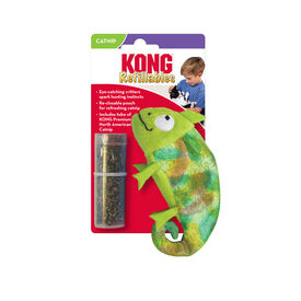 KONG - Jouet Refillables Caméléon pour Chats - 11cm