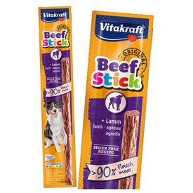 Vitakraft - B&acirc;tonnet Beef-Stick Agneau pour Chien - 50x12g