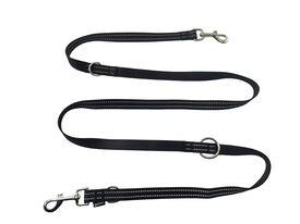 Gotoo - Laisse Essentials Multi Position Noir pour Chien