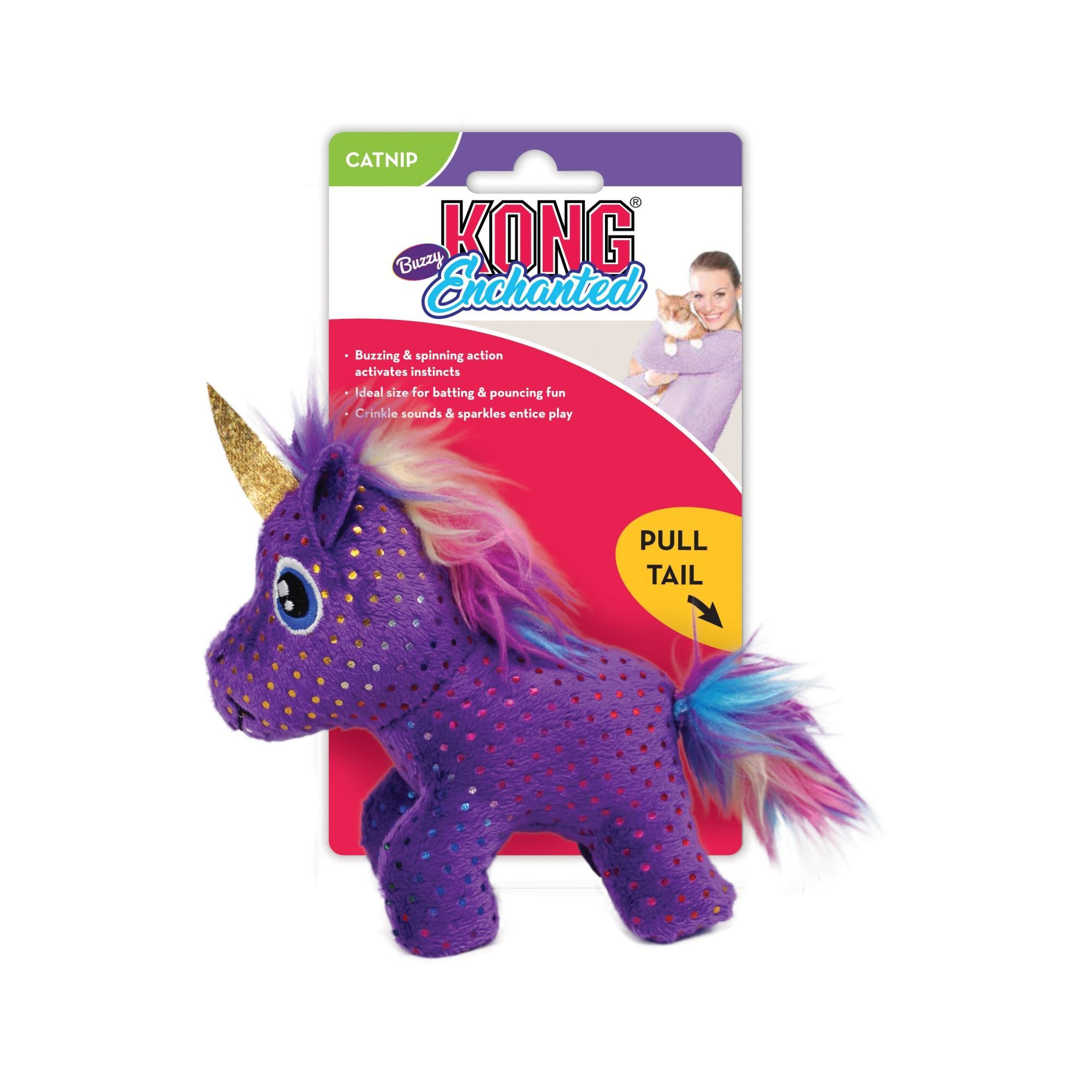 KONG - Jouet Licorne Enchant&eacute;e pour Chat Image num&eacute;ro 6