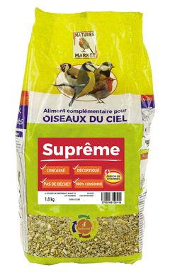 Natures Market - Mélange de Graines Suprême pour Oiseaux du Ciel - 1,8Kg