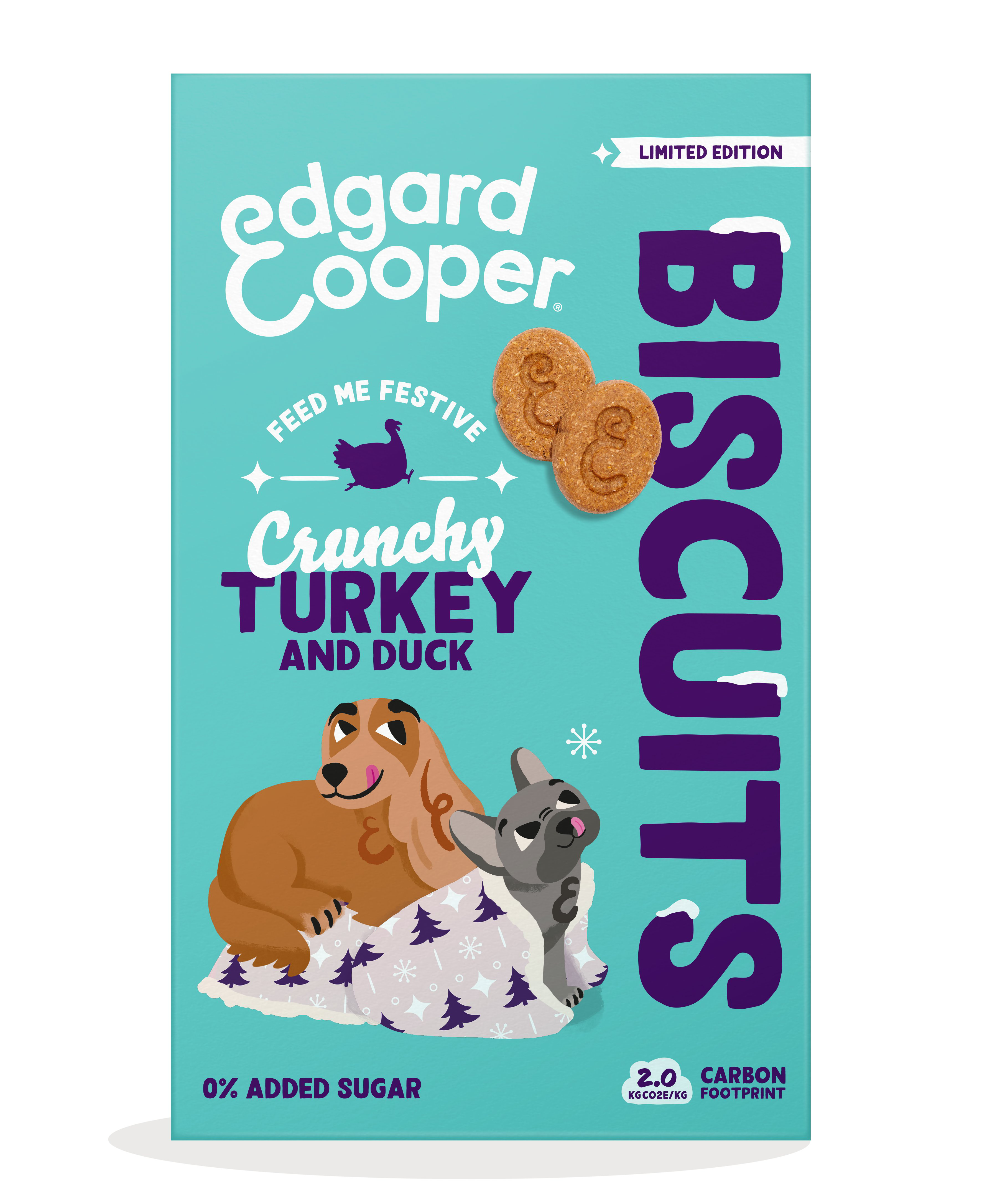Edgard & Cooper - Biscuits Festifs pour Chiens - 400g Image num&eacute;ro 1