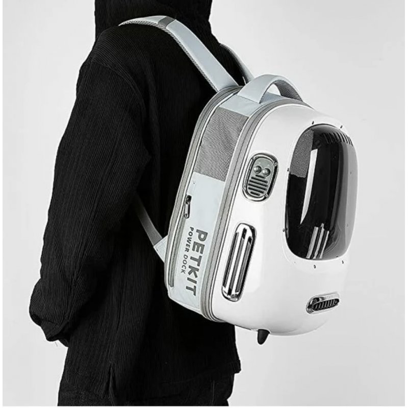 Petkit -  Sac &agrave; dos BREEZY 2 pour Animaux - Blanc Image num&eacute;ro 3