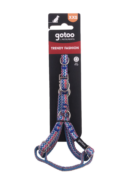 Gotoo - Harnais Zigzag pour Chien - XSS Image numéro 5 Gotoo - Harnais Zigzag pour Chien - XSS Image numéro 5