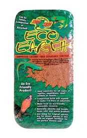 Zoomed - Substrat Naturel Fibre de Coco Compressée pour Terrarium