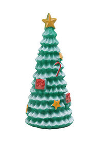 Wouapy - Jouet Sapin de Noël Vinyl pour Chiens - 14cm