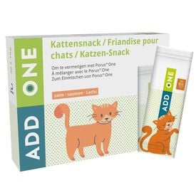 Dechra - Friandises Add One &agrave; M&eacute;langer au Saumon Pour Chats - 30x10g
