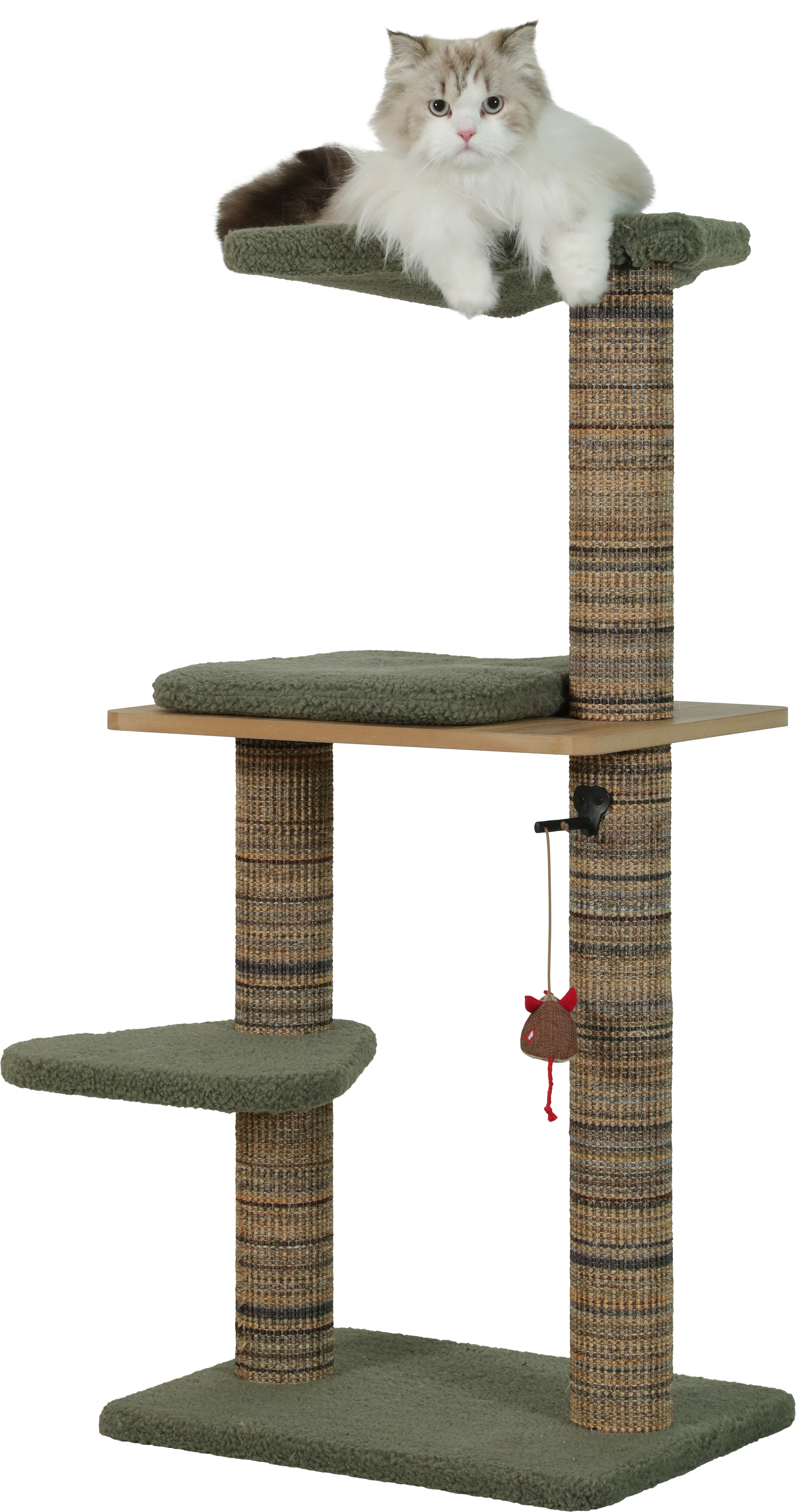 Zolux - Arbre &agrave; Chat Boreal Vert pour Chats - 105cm Image num&eacute;ro 9