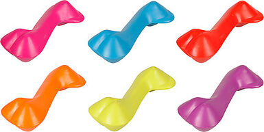 Flamingo - Jouet Os Caoutchouc NR4 pour Chiens - 14cm