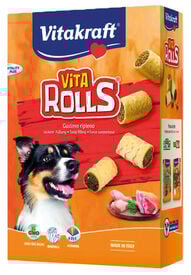 Vitakraft - Biscuits Vita Rolls pour Chiens - 400g