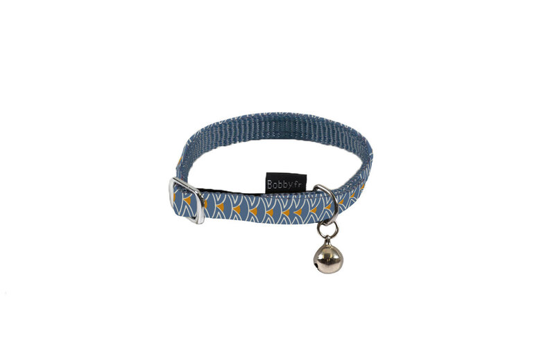 Bobby - Collier Geisha Bleu pour Chat - 30cm image number null