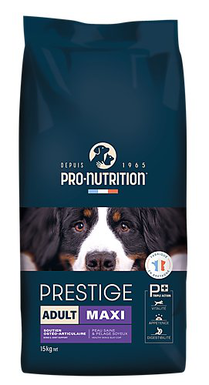 Pro-nutrition - Croquettes Prestige Maxi Adult pour Chiens - 15Kg