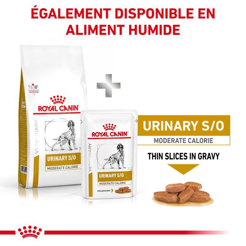 Royal Canin - Croquettes Veterinary Diet Urinary S/O Moderate Calorie pour Chien - 1,5Kg Image num&eacute;ro 2