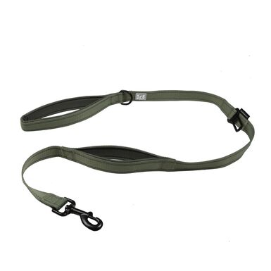 Duvoplus - Laisse Classic Ultimate Fit On-The-Road Vert pour Chiens