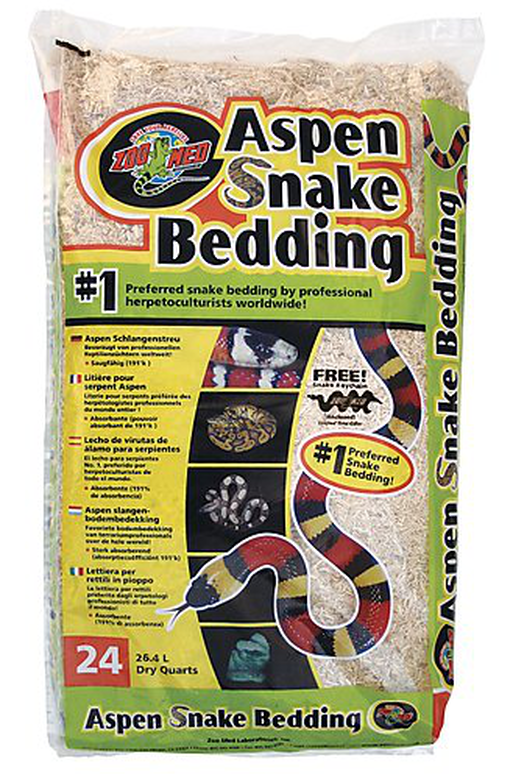 Zoomed - Litiere Snake Bedding pour Serpent Aspen - 26,4L image number null