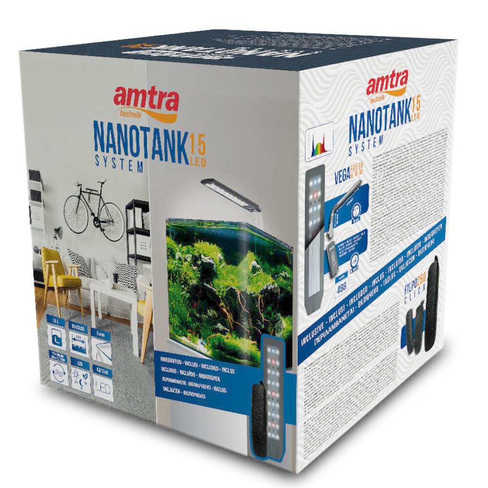 Amtra - Kit Aquarium Nanotank System 15 - 30x20x25cm Image num&eacute;ro 2