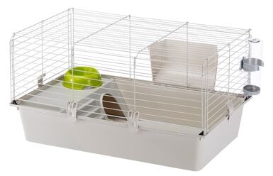 Ferplast - Cage Cavie 80 pour Cochon d Inde - Gris