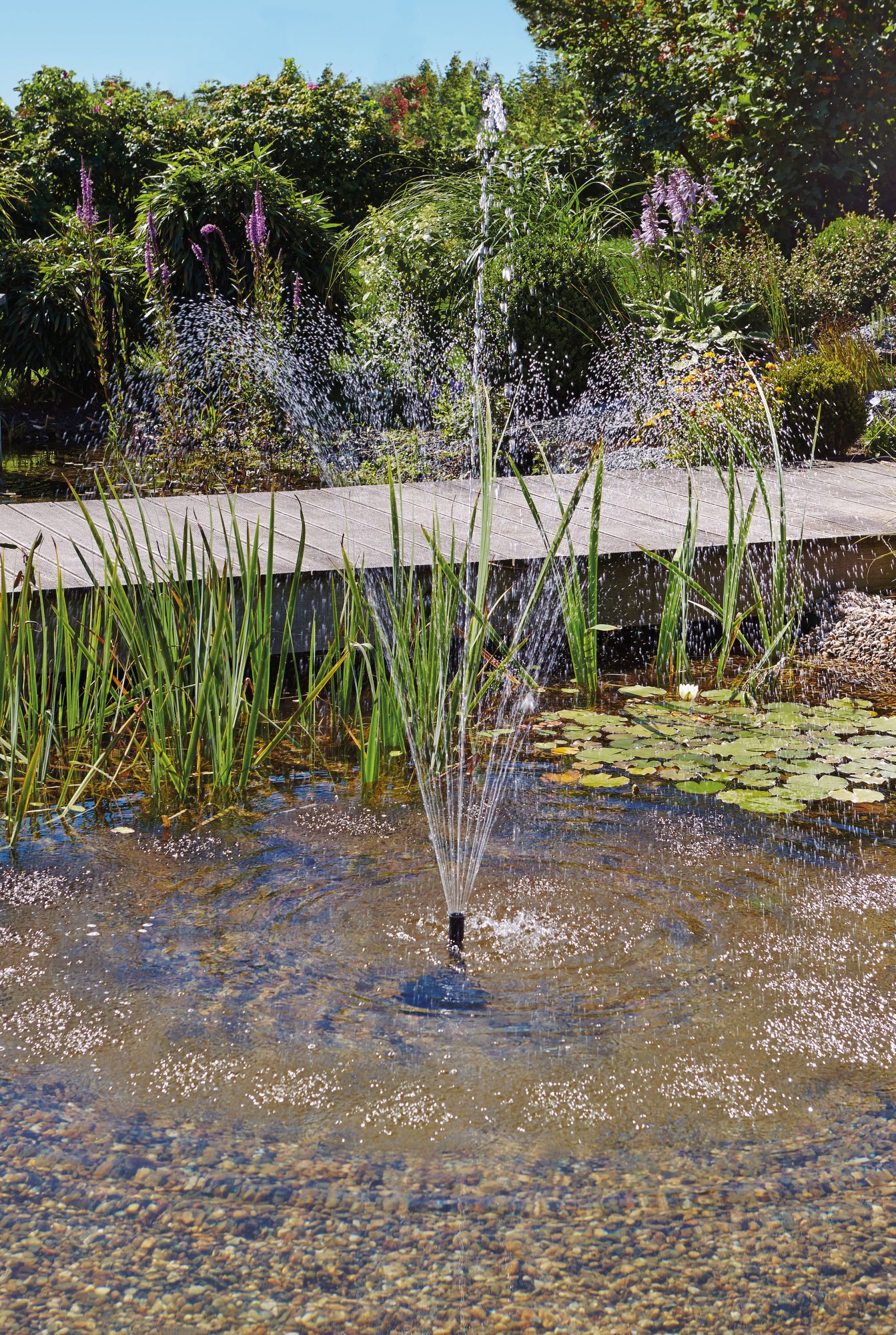 Pontec - Pompe Jeux d'Eau PondoVario 2500 pour Bassin - 2500l/h Image num&eacute;ro 3