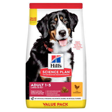 Hill's Science Plan - Croquettes Advanced Fitness Large Adult Poulet pour Chien - 18Kg