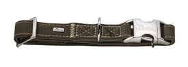 Hunter - Collier Hunting Alu-Strong en Cuir de Bœuf Vert Olive