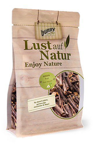 BunnyNature - Snack Enjoy Nature Bois de poirier - 200g Image num&eacute;ro 1