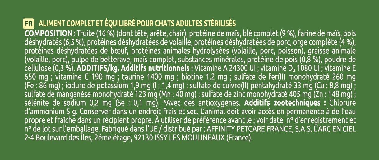 Ultima - Croquettes Chat St&eacute;rilis&eacute; Bien &Ecirc;tre Digestif - 3 kg Image num&eacute;ro 3