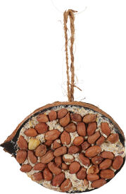 Zolux - Demi noix de coco avec graisse et arachide - 250g