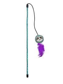 Tootoy! - Jouet Canne &agrave; P&ecirc;che Paresseux pour Chats - 40cm