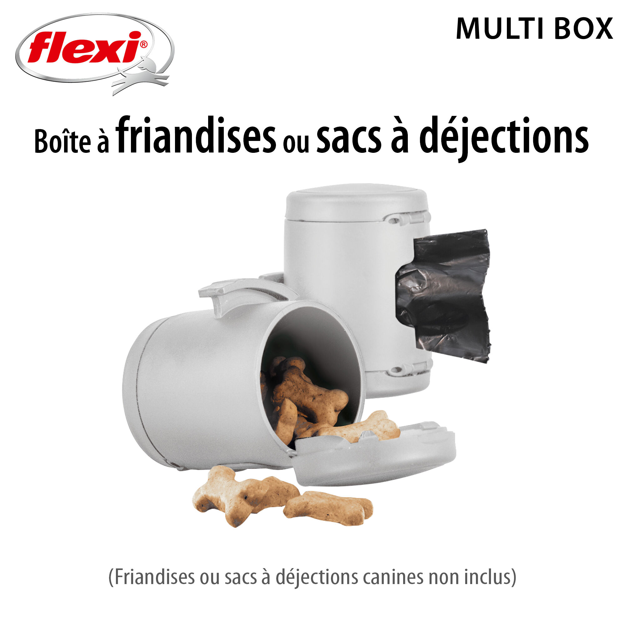Flexi - Multi Box pour Friandises et Sacs &agrave; Crottes pour Laisses Flexi Image num&eacute;ro 7