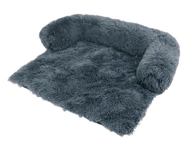 Wouapy - Divan Moelleux pour Chiens, Gris