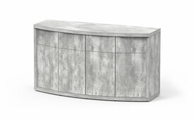 Aquatlantis - Meuble SUBLIME HORIZON 150 Gris Béton pour Aquarium - 150x54x83cm