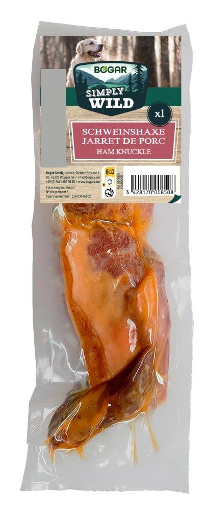 Simply Wild - Friandise Jarret de Porc pour Chiens Image num&eacute;ro 1