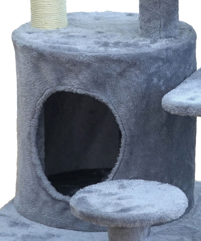 Leeby - Arbre à Chat Edouardo - 59x59x101,5cm Image numéro 4 Leeby - Arbre à Chat Edouardo - 59x59x101,5cm Image numéro 4