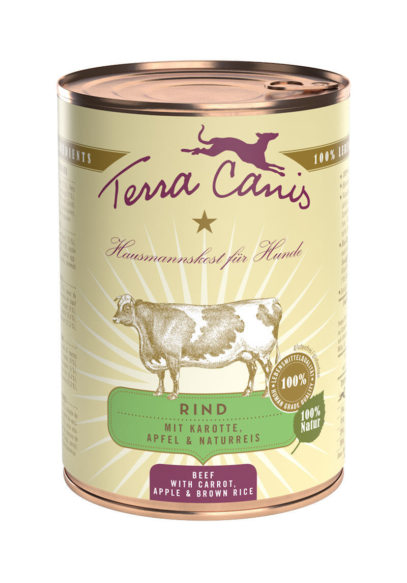 Terra Canis - Aliment Naturel Classic au B&oelig;uf pour Chiens - 400g Image num&eacute;ro 1