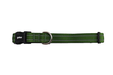 Gotoo - Collier en Nylon Premium Vert pour Chien