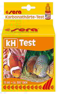 Sera - Test de Dureté Carbonatée kH Test pour Aquarium - 15ml