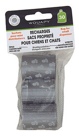 Wouapy - Recharge en Lot de 10 Sacs Propreté pour Mini Distributeur - x3