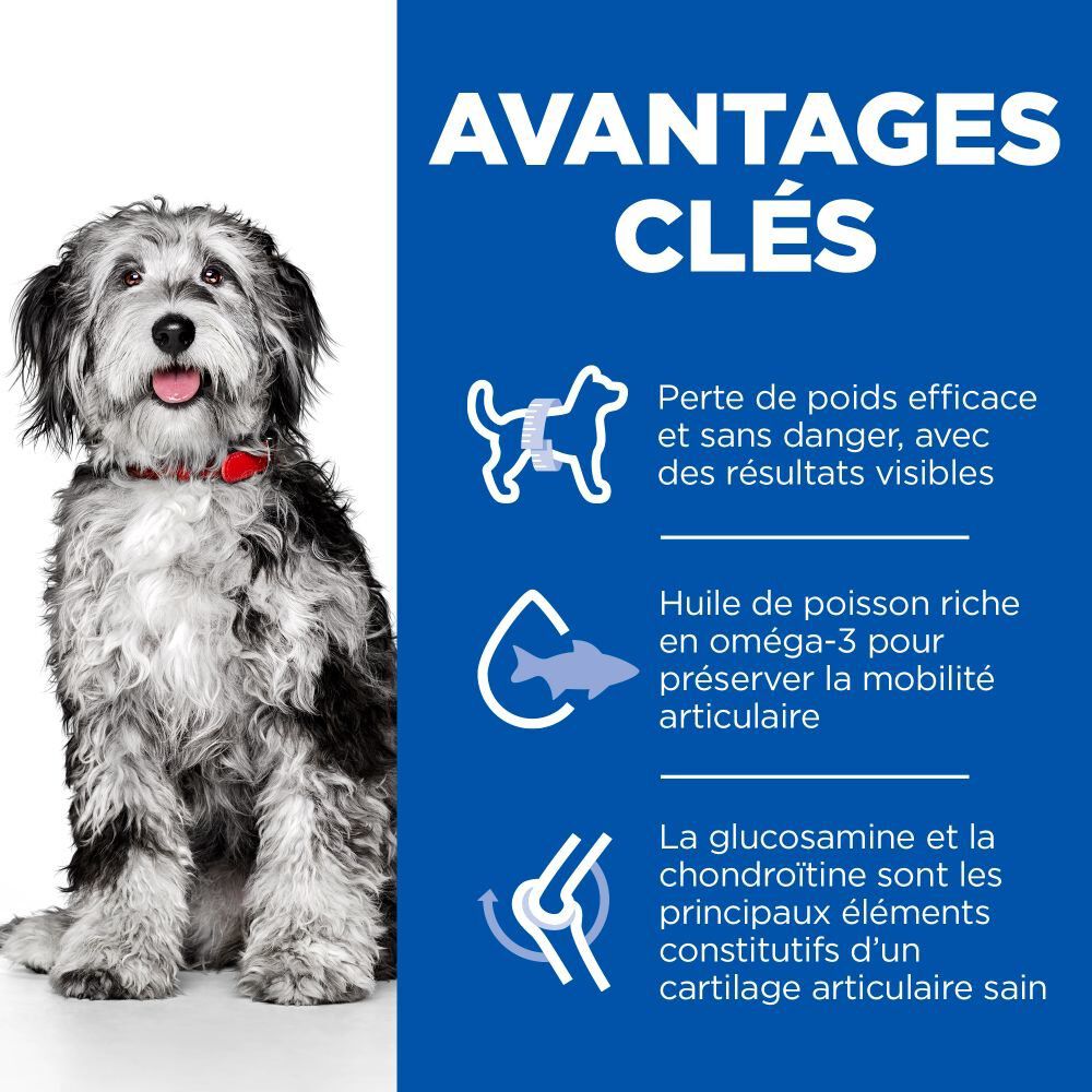 Hill's Science Plan - Perfect Weight & Active Mobility Croquettes Chien Adulte Medium Poulet - 2,5kg Image num&eacute;ro 3