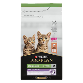 Pro Plan - Croquettes Sterilised Kitten au Saumon pour Chaton Pour Chat