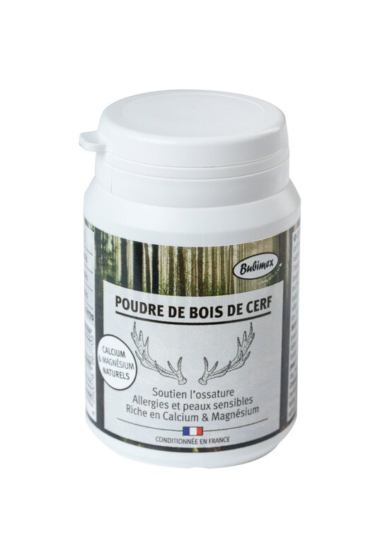 Bubimex - Poudre de Bois de Cerf pour Chien - 60g Image numéro 1 Bubimex - Poudre de Bois de Cerf pour Chien - 60g Image numéro 1