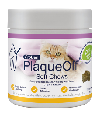 Proden - Plaque Off Soft Chews pour Chats - x120