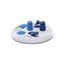 Dog Activity - Jouet Éducatif Flip Board pour Chien - Bleu Indicateur image numéro 3