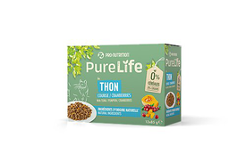 Pro-Nutrition - Pochons PureLife Effilés au Thon en Sauce pour Chats - 12x85g
